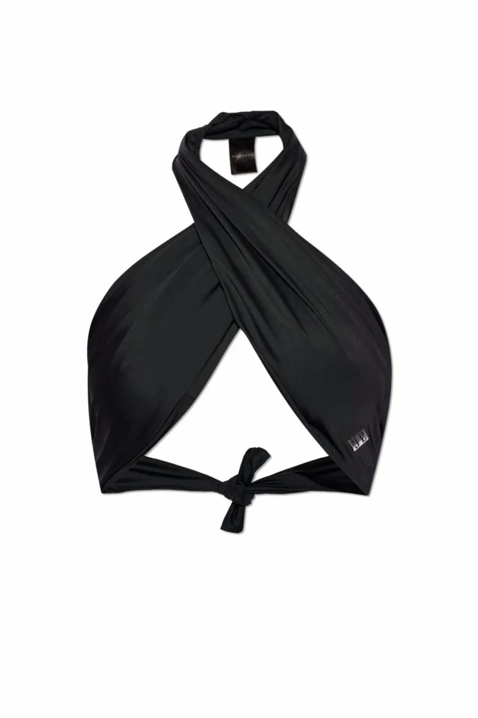 Givenchy BLACK Tie-front bikini top
