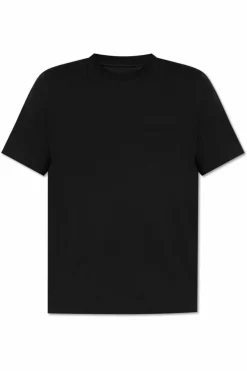 Givenchy BLACK T-shirt with embossed logo
