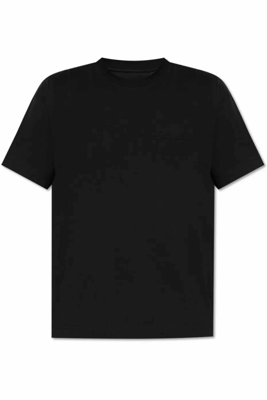 Givenchy BLACK T-shirt with embossed logo