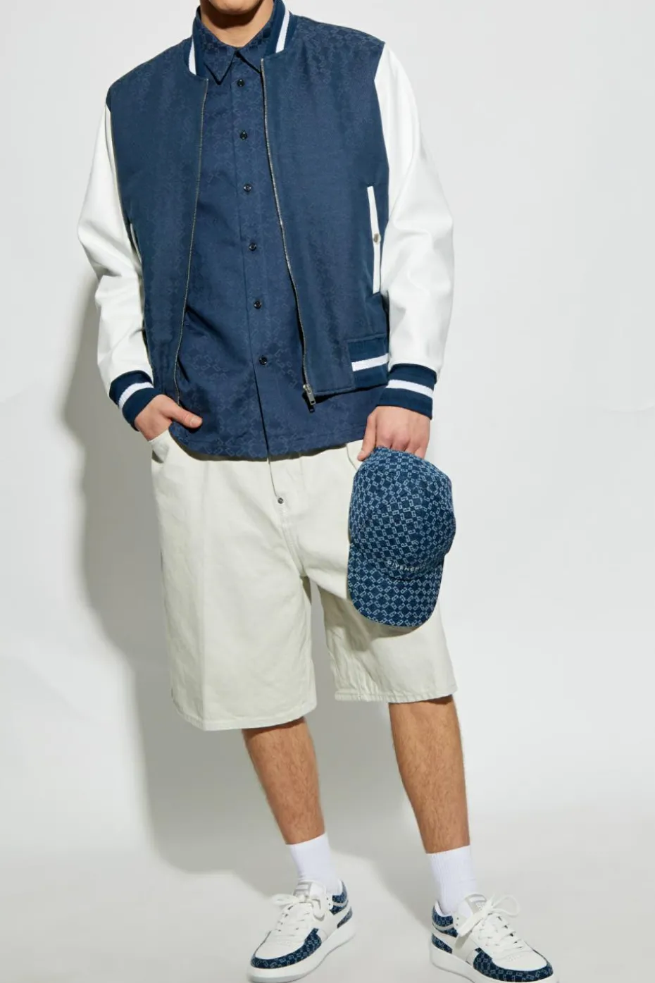 Givenchy BLUE bomber jacket