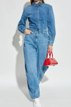 Givenchy BLUE Denim jumpsuit
