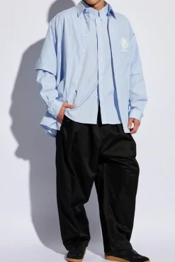 Givenchy BLUE Shirt with logo