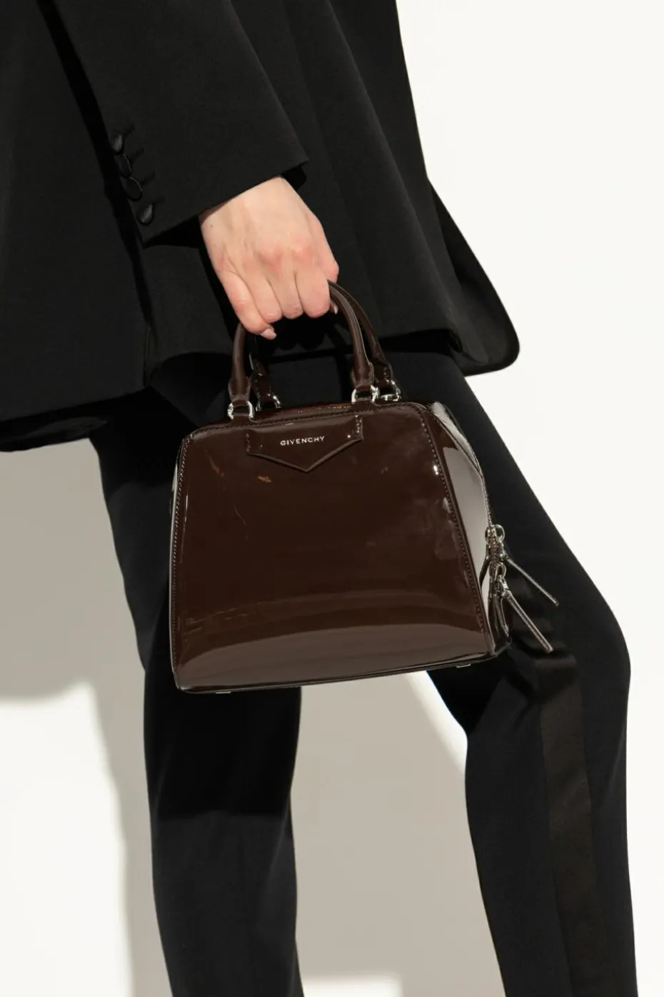 Givenchy BROWN Handbag Antigona Cube Mini