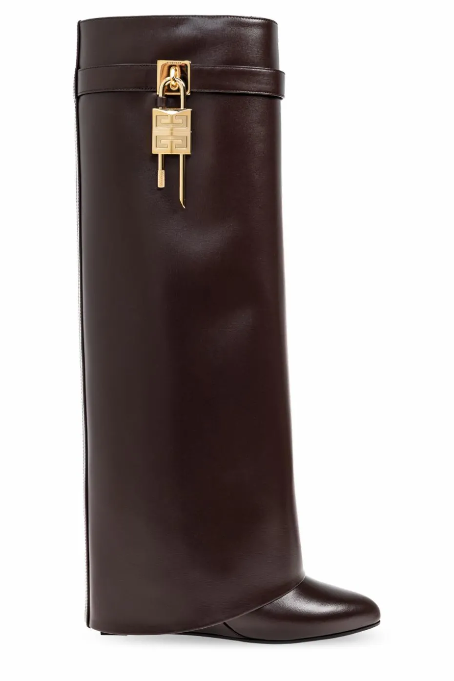 Givenchy BROWN Heeled boots `Shark`
