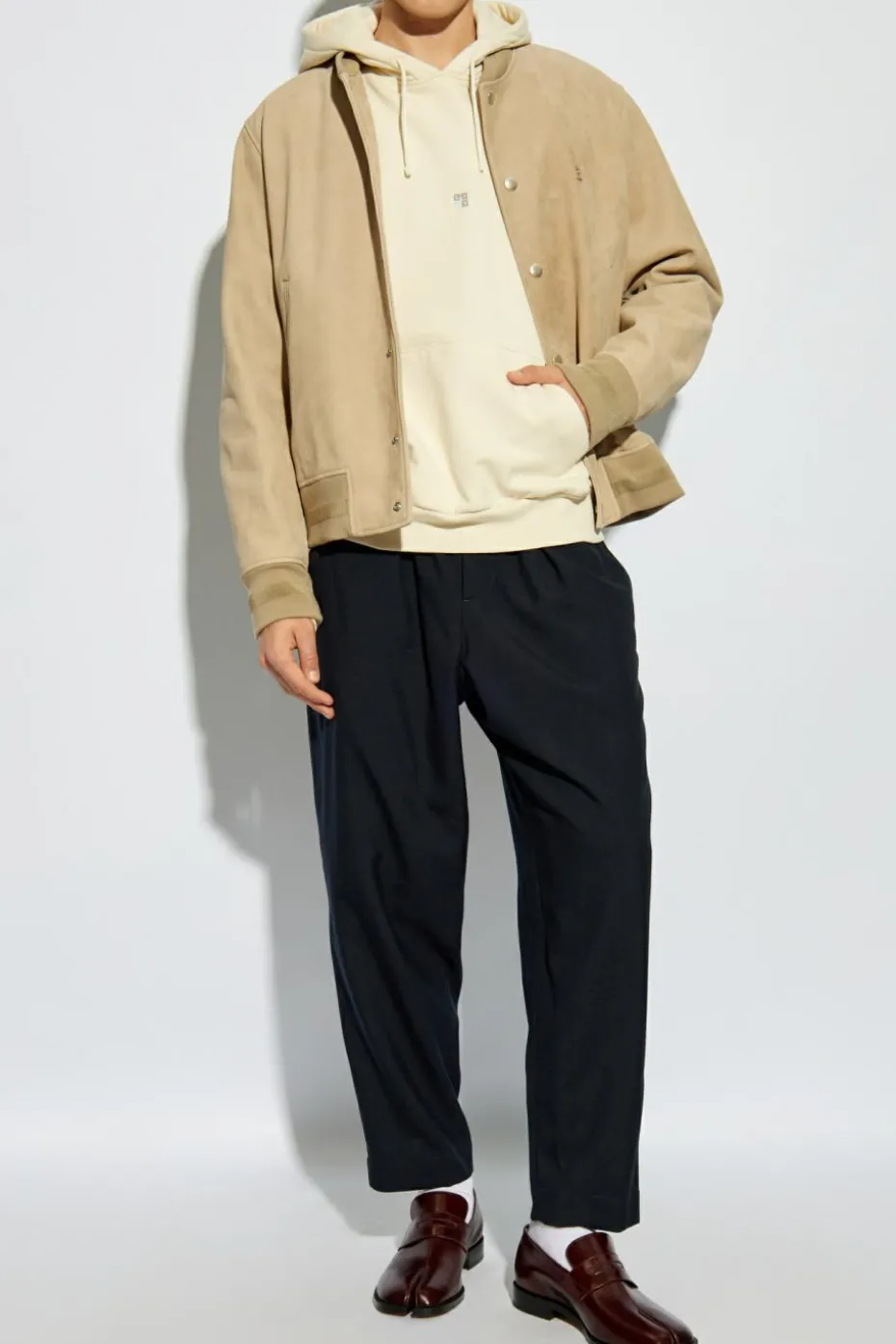 Givenchy cream Sweatshirt with embroidered logo