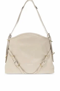 Givenchy cream āVoyou Mediumā shoulder bag