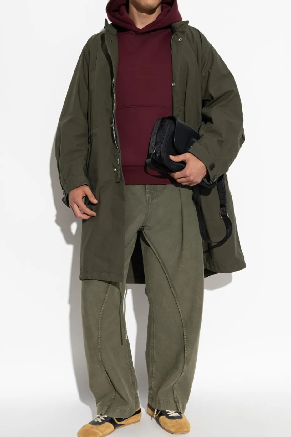 Givenchy GREEN Parka with logo