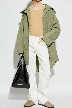Givenchy GREEN Parka with detachable hood