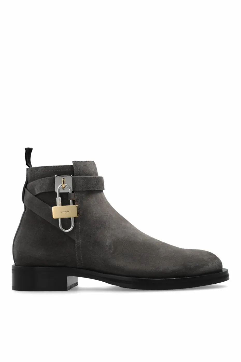Givenchy GREY Ankle Boots Lock
