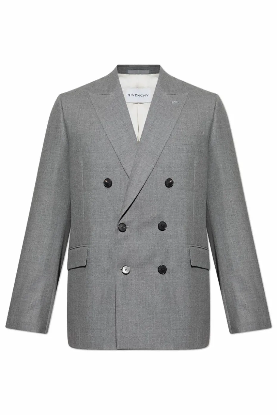 Givenchy GREY Double-breasted blazer