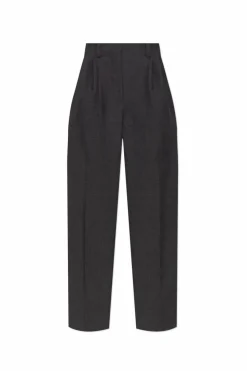 Givenchy GREY High-waisted wool trousers