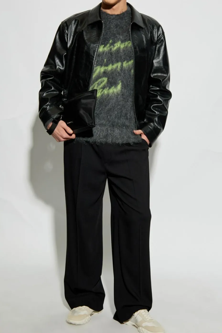 Givenchy GREY Mohair Sweater