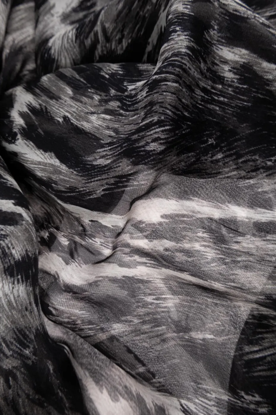 Givenchy GREY Silk scarf