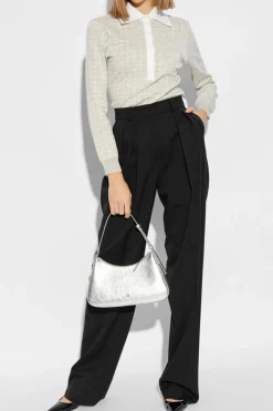 Givenchy GREY Sweater with polo collar