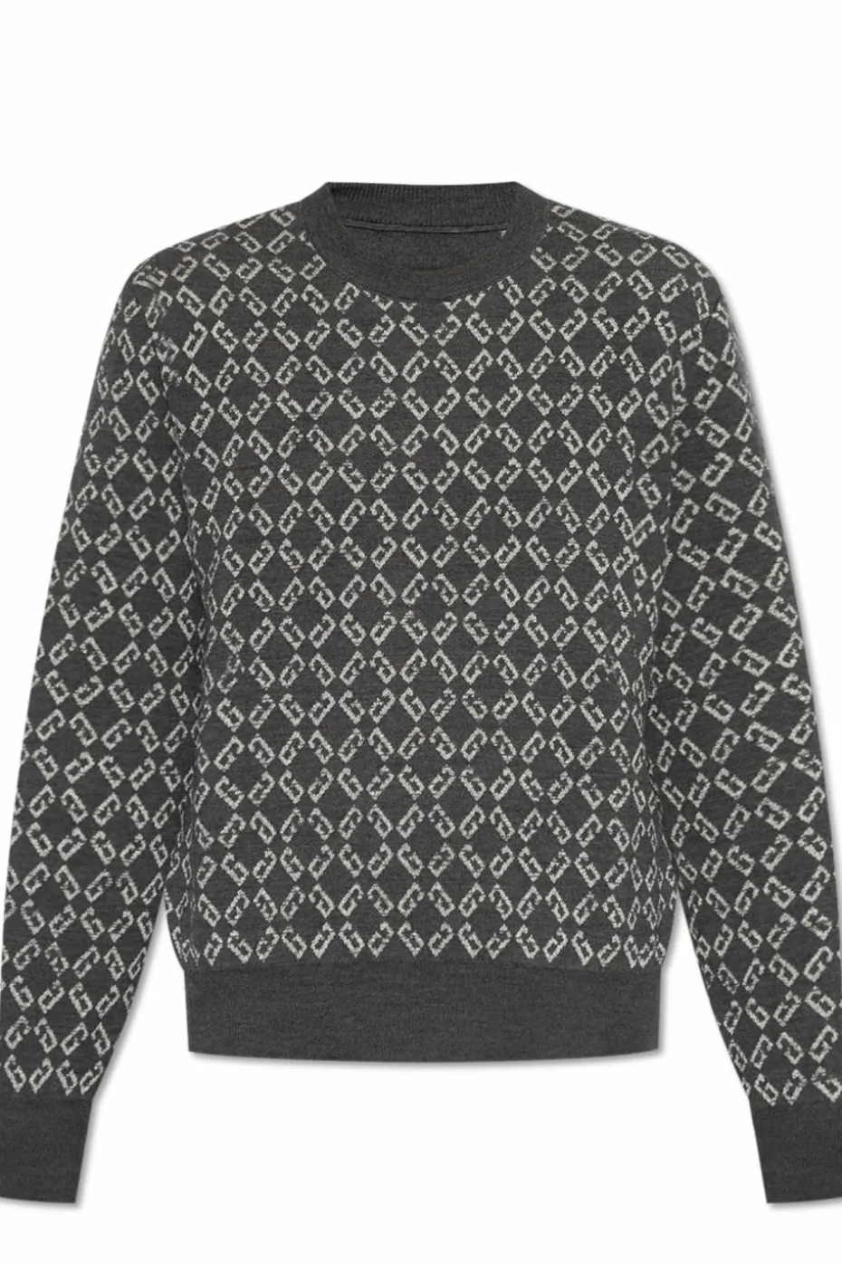Givenchy GREY Sweater with embroidered pattern