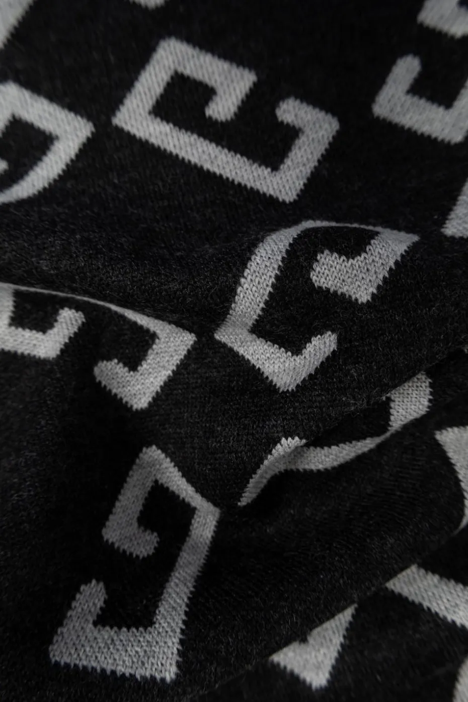 Givenchy GREY Wool scarf