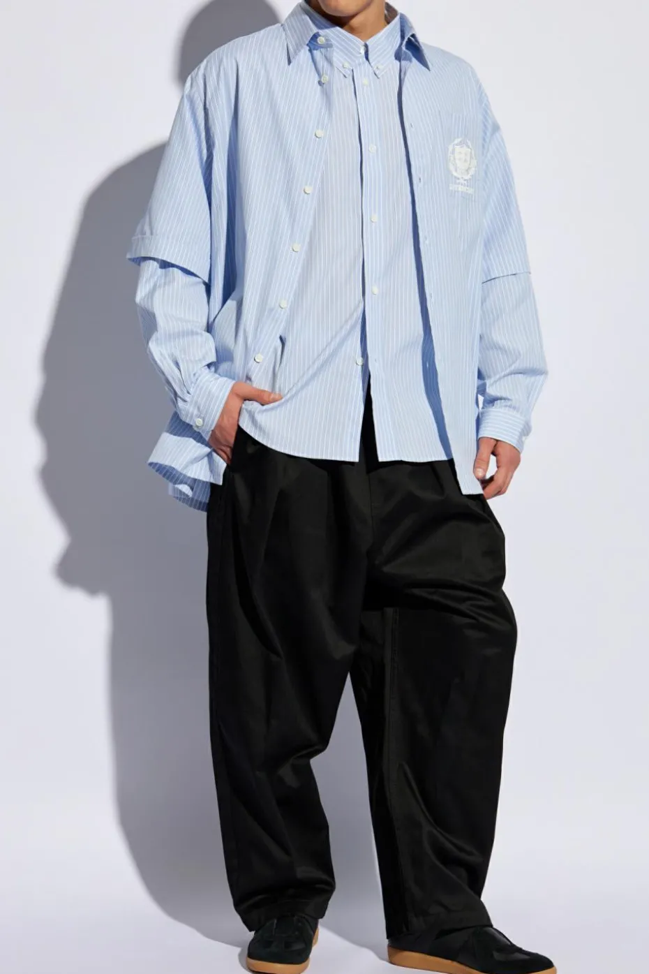 Givenchy light blue Shirt with logo
