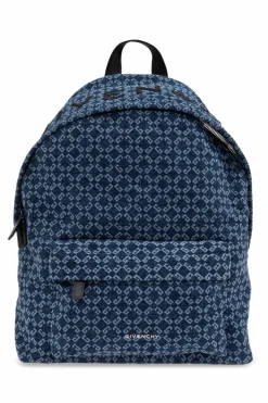 Givenchy NAVY BLUE Backpack with monogram