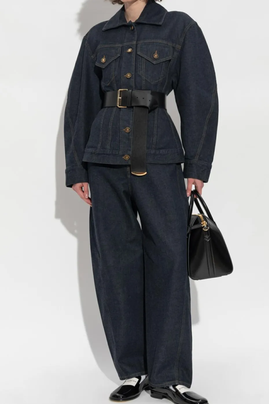 Givenchy NAVY BLUE 'Balloon' jeans
