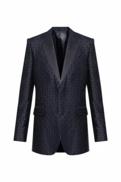 Givenchy NAVY BLUE Blazer with logo
