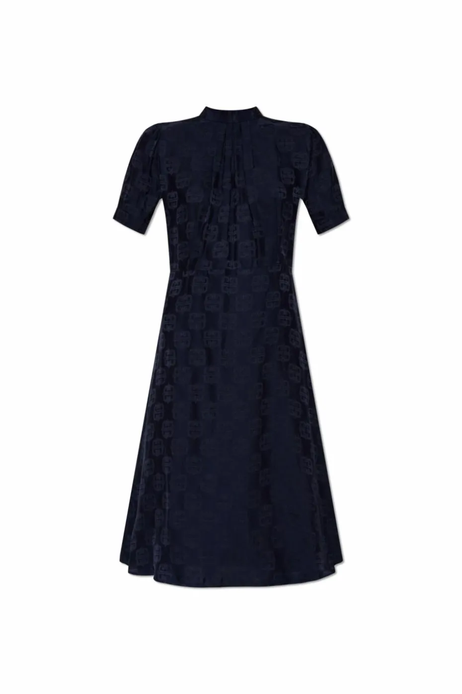 Givenchy NAVY BLUE Dress with stand-up collar