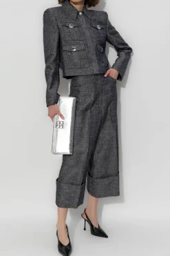 Givenchy NAVY BLUE Jacket with pockets