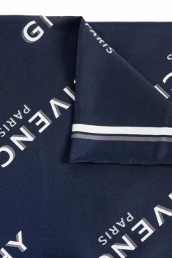 Givenchy NAVY BLUE Silk scarf