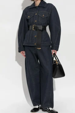 Givenchy NAVY BLUE Tailored denim jacket