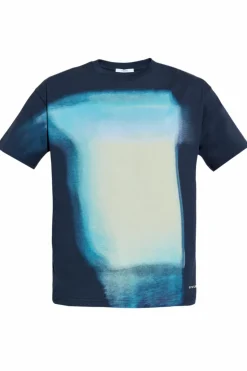 Givenchy NAVY BLUE T-shirt with print