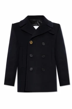 Givenchy NAVY BLUE Wool coat