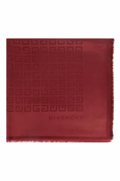 Givenchy RED Scarf with monogram