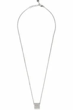 Givenchy SILVER Brass necklace
