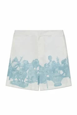 Givenchy WHITE Linen shorts