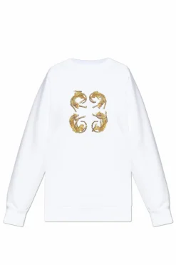 Givenchy WHITE Printed sweatshirt