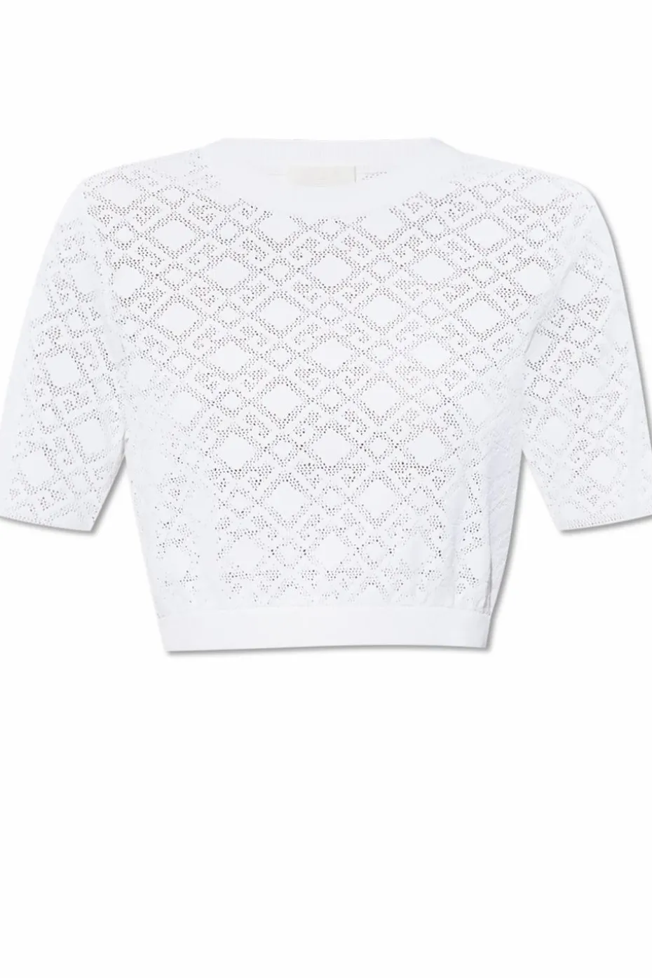 Givenchy WHITE Short Sleeve Sweater