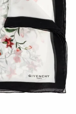 Givenchy WHITE Silk scarf