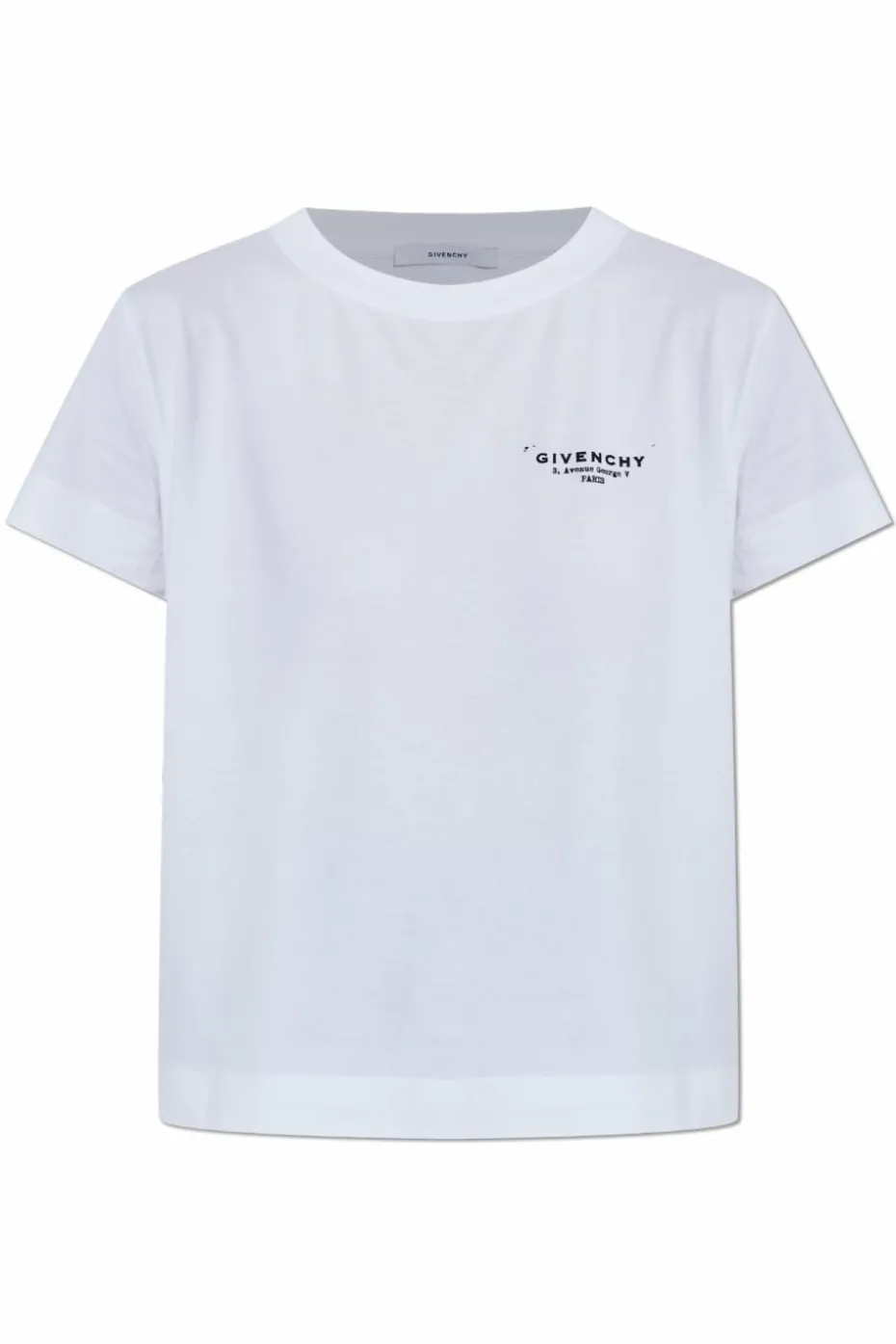 Givenchy WHITE T-shirt with printed logo