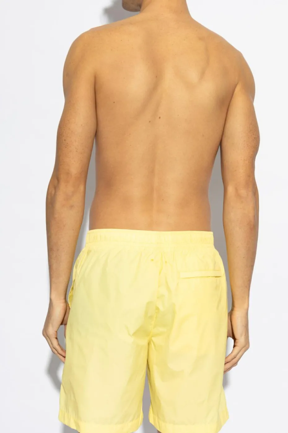 Givenchy YELLOW Swim trunks with logo