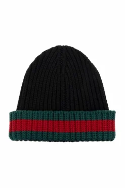 Gucci 'Web' stripe hat