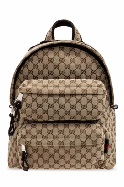 Gucci beige Backpack with logo