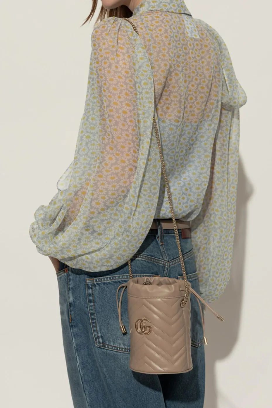 Gucci beige Bag ‘GG Marmont Mini’
