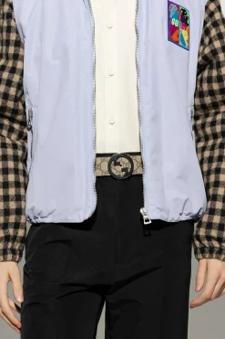 Gucci beige Belt in GG Supreme canvas