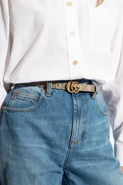 Gucci beige Belt with logo