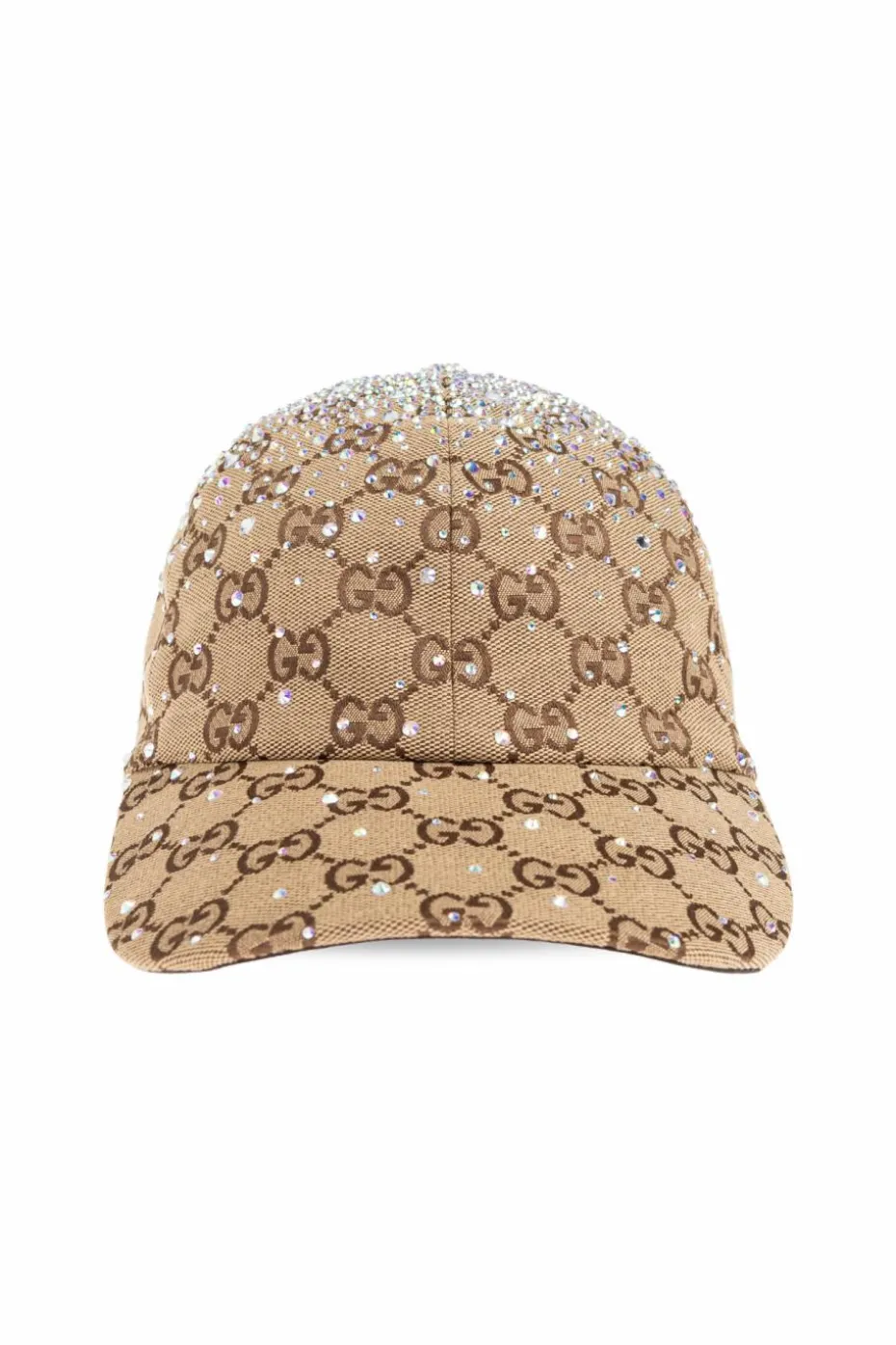 Gucci beige Cap with shimmering appliqués