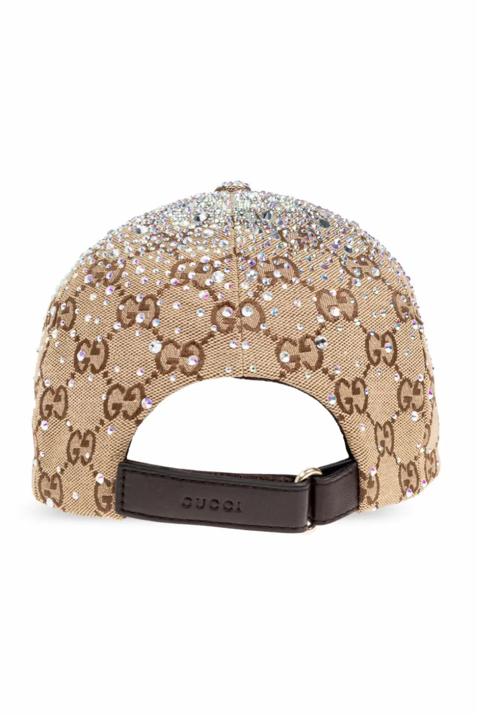 Gucci beige Cap with shimmering appliqués
