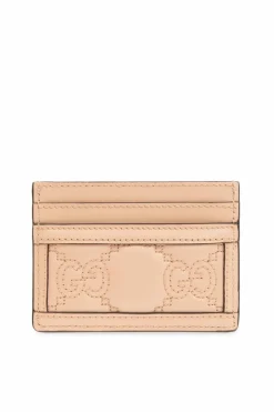 Gucci beige Card case with logo