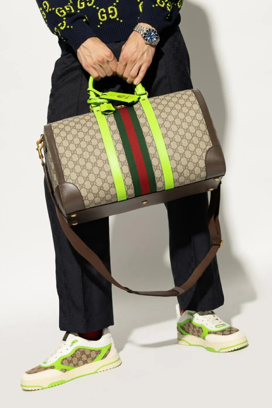 Gucci beige Carry-on bag Savoy Medium