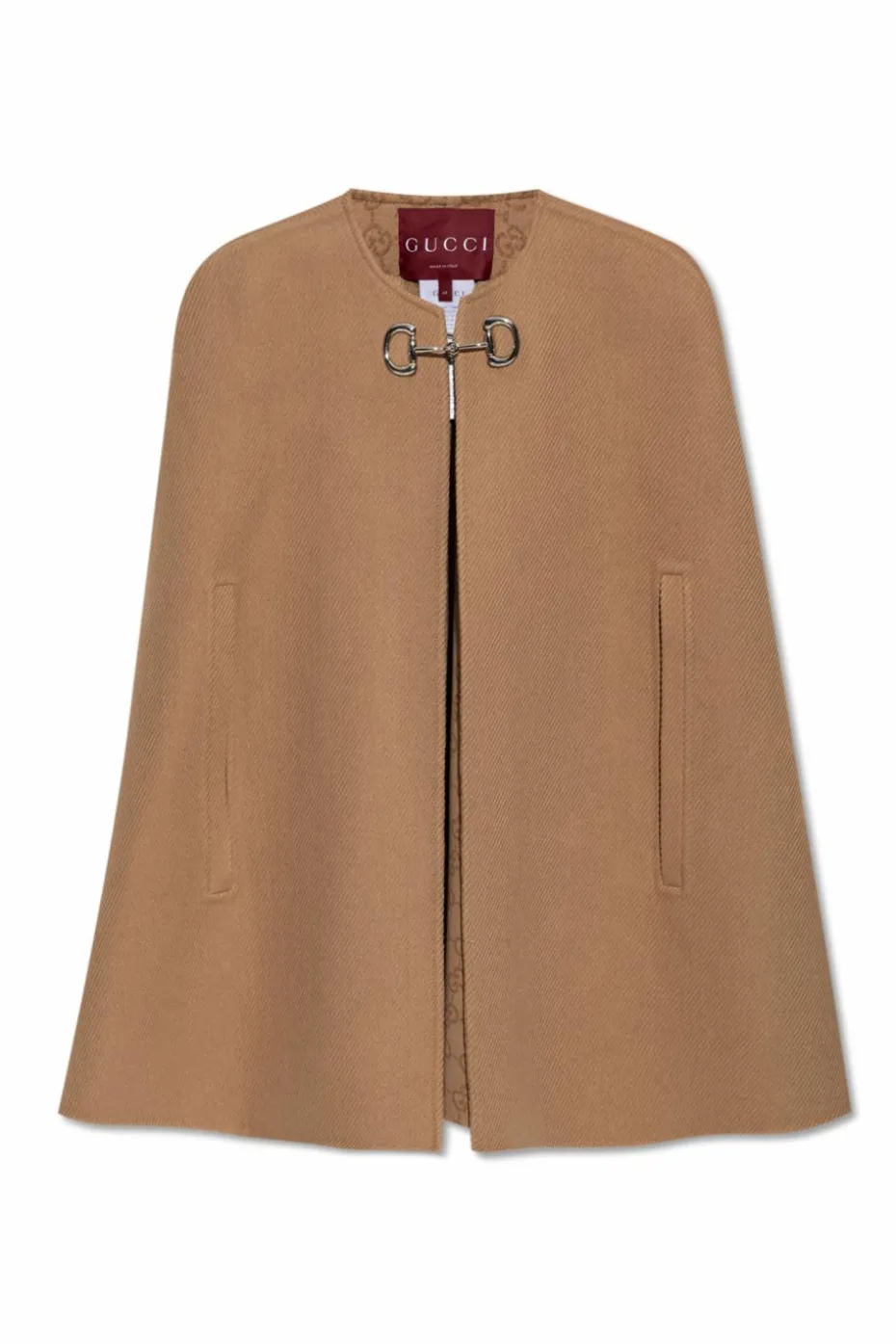 Gucci beige Coat with bit