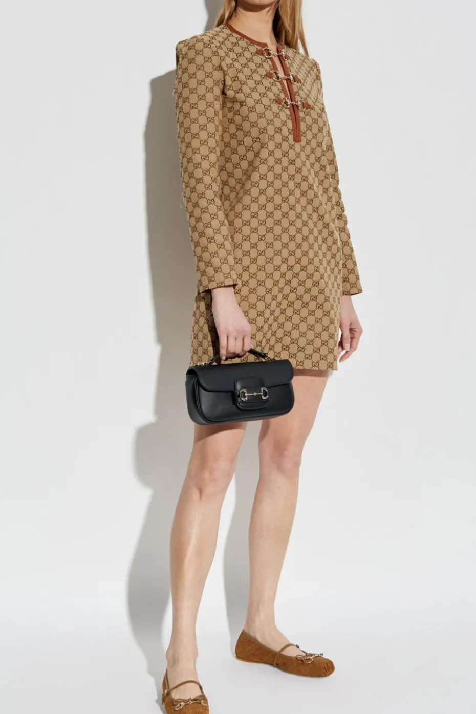 Gucci beige Dress with GG pattern