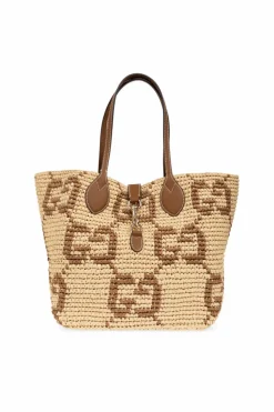 Gucci beige Gucci Summer shopper bag